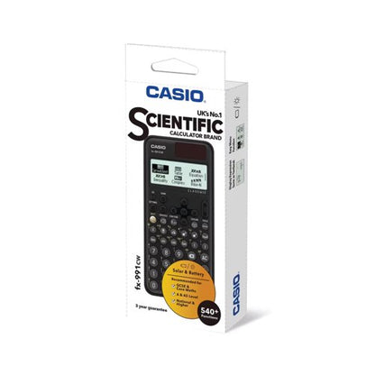 Casio FX-991CW Plus Scientific Calculator Black FX-991CW-W-UT