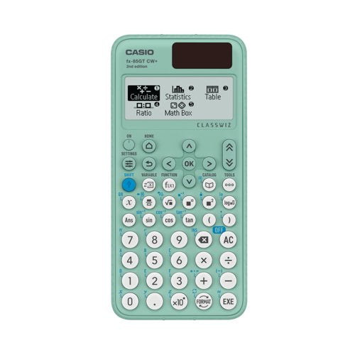 Casio FX-85GTCW Plus Scientific Calculator Green FX-85GTCW+EGWUT