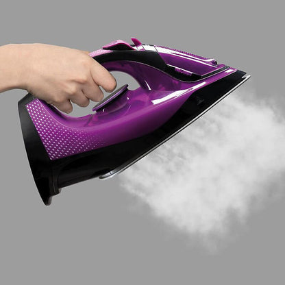 Daewoo Free Glide Steam Cordless Iron | 2600W | Self Clean | Purple