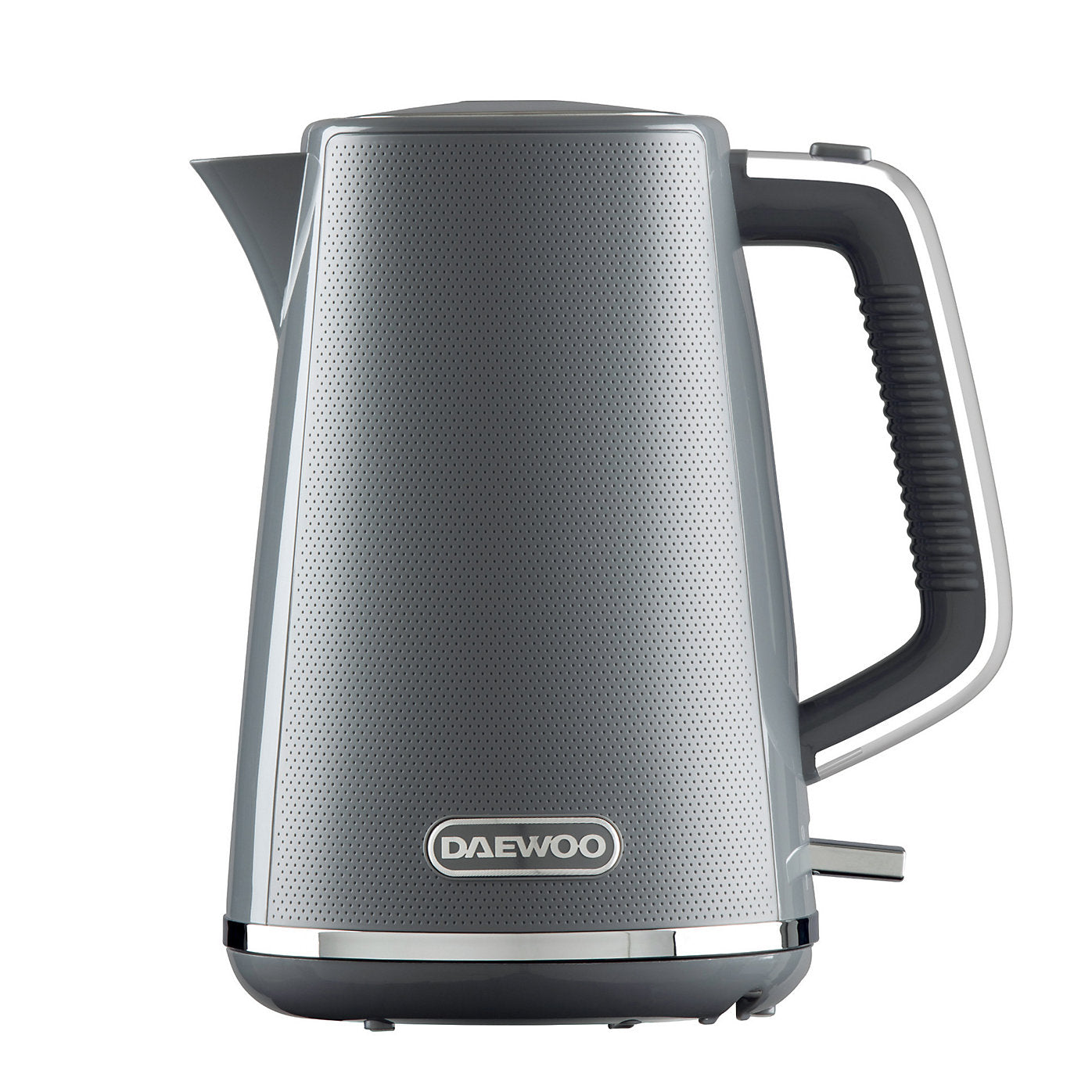 Daewoo Stirling Jug Kettle 1.7L Cordless Swivel Base 3KW Grey