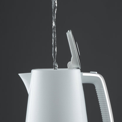 Daewoo Stirling Jug Kettle | 1.7Litre | Cordless Swivel Base | 3KW with Rapid Boil |  White