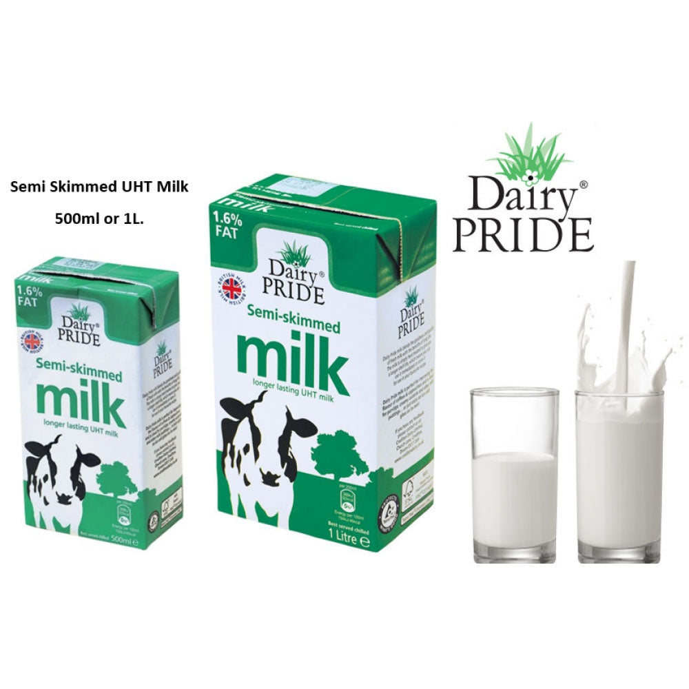 Dairy Pride 1ltr UHT Semi-Skimmed Milk