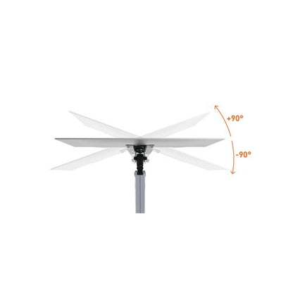 Durable Select Plus Monitor Mount Arm for 1 Screen Up to 32 Inch with Desk Clamp Attachment 509623