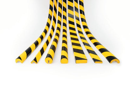 Durable Surface Protection Profile S20 Yellow/Black (Pack of 5) 1108130