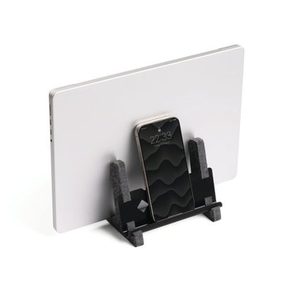 Durable Recycled Felt Vertical Laptop Stand 3-In-1 Holder 508058