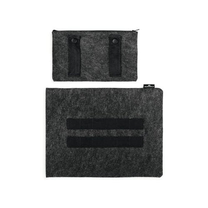 Durable Recycled Felt Protective Laptop Sleeve 13 Inch with Accessory Bag 507058