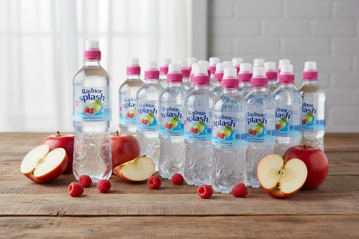 Radnor Splash Sugar Free Apple & Raspberry 24x500ml