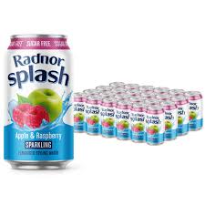 Radnor Splash Sparkling Sugar Free Apple and Raspberry 24x330ml