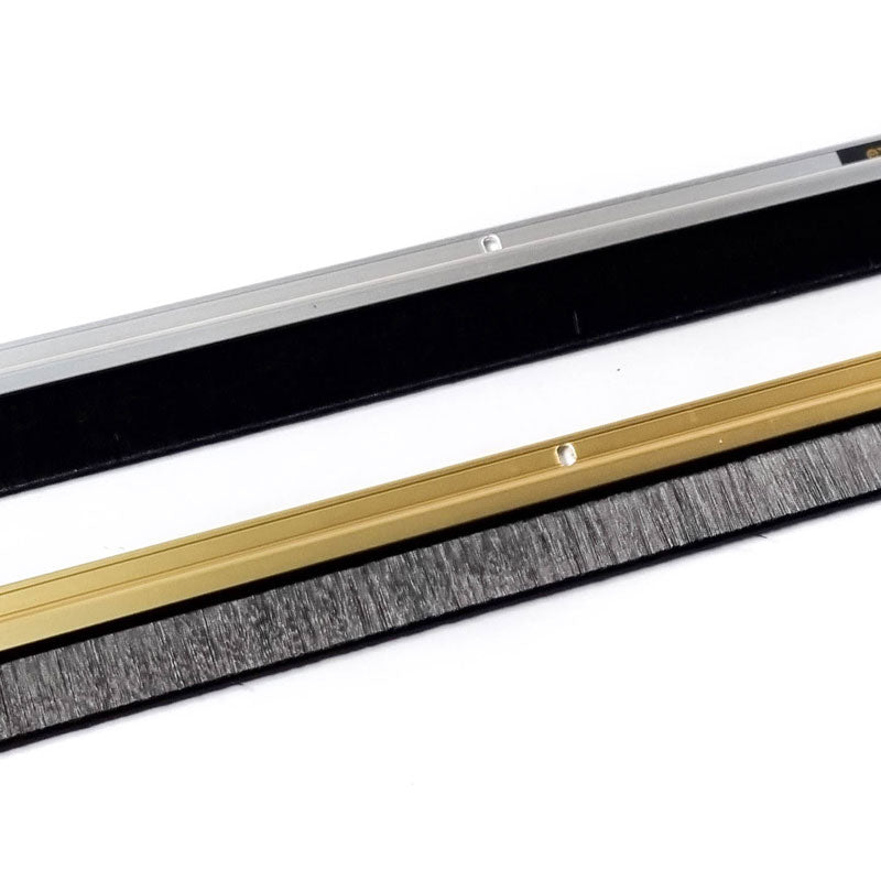 Door Brushstrip Draft Excluder 914mm Gold