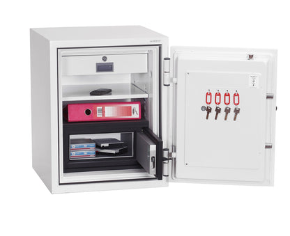 Phoenix Datacombi Size 1 Data Safe Key Lock White DS2501K
