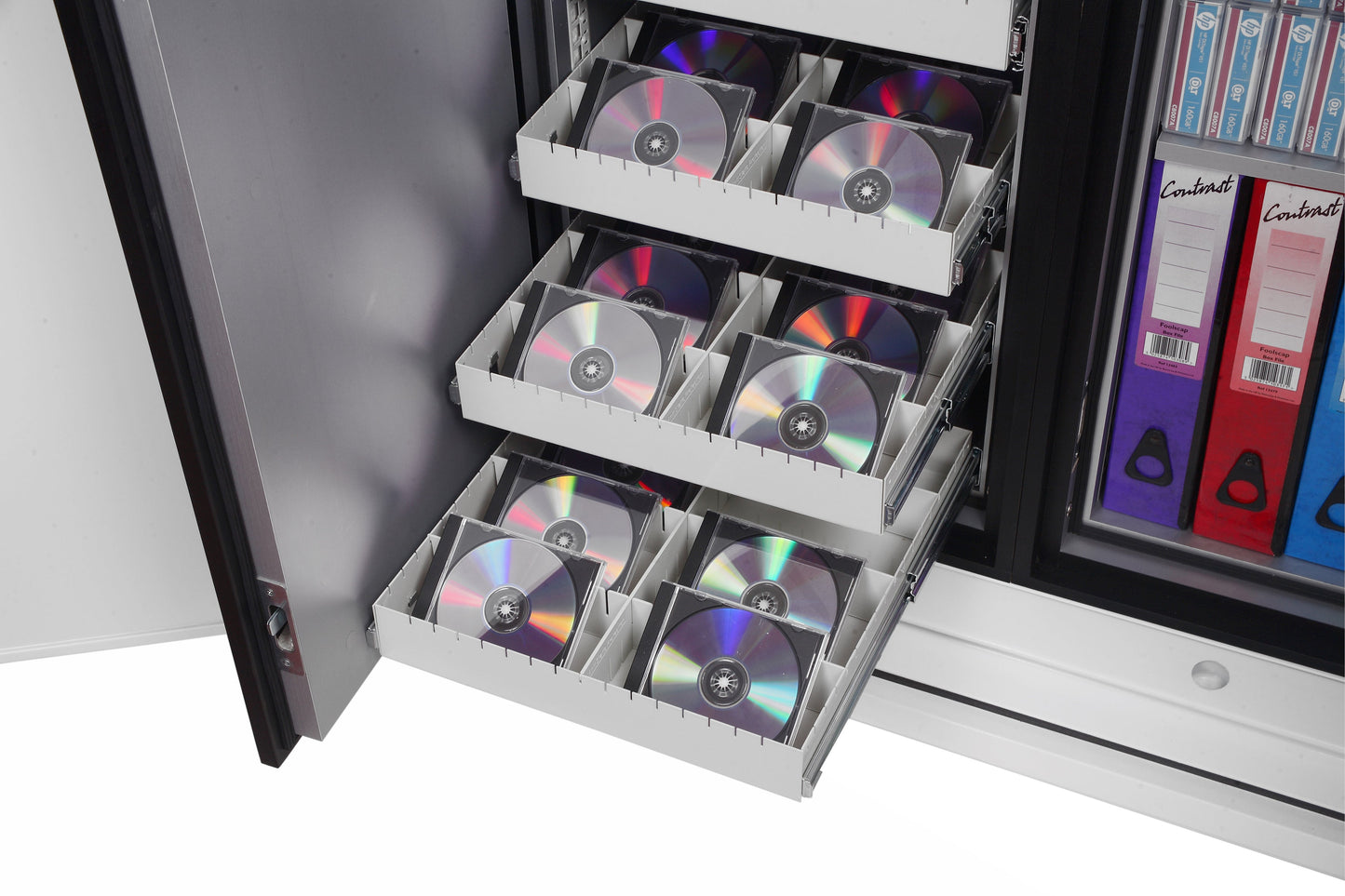 Phoenix Data Commander Size 1 Data Safe Key Lock White DS4621K