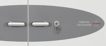 Phoenix Data Commander Size 3 Data Safe Key Lock White DS4623K