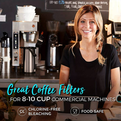 Belgravia White 3 Pint Pour & Serve Coffee Machine Filter Papers Bravilor (500s)