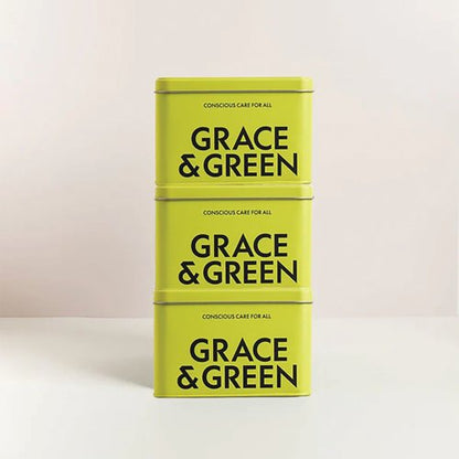 Grace and Green Durable Display Tin Pack of 3 GG_TIN_CHARTREUS