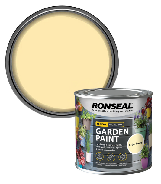 Ronseal Garden Paint | Elderflower | 1 x 250ml