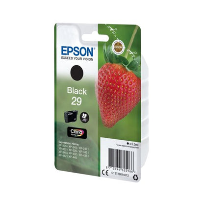 Epson 29 Strawberry Claria Home Ink Cartridge Black C13T29814012