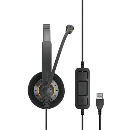 Epos Impact SC 60 USB ML Binaural Wired Headband Headset Black