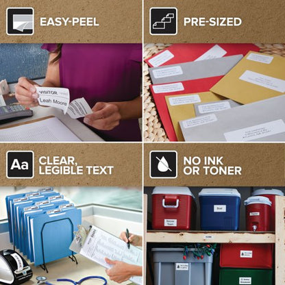 Dymo Large Multipurpose Labels 54x70mm 320 Labels (Pack of 6) 2234188