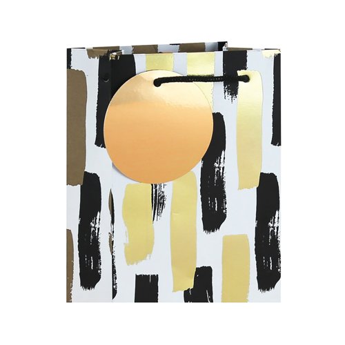 Mono Paint Strokes Bottle Bag White Pack of 12 37010-4C