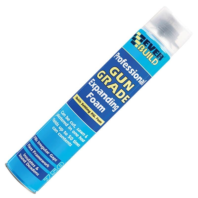 Everbuild Professional Quick Setting Expanding Foam | 1 x  750 ml
