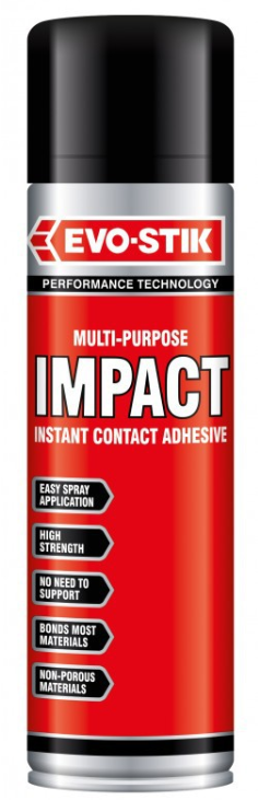 Evo-Stick Multi-Purpose Impact Adhesive Spray 500ml - UK BUSINESS SUPPLIES