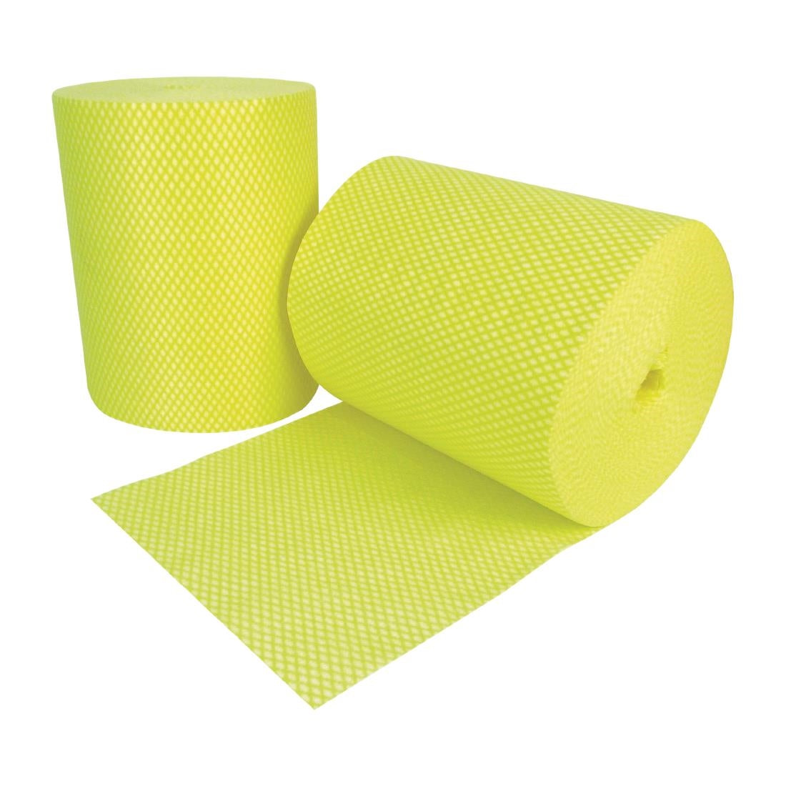 Ramon Hygiene Optima All Purpose, Non Woven Cloth Roll 350 Sheet {Yellow}