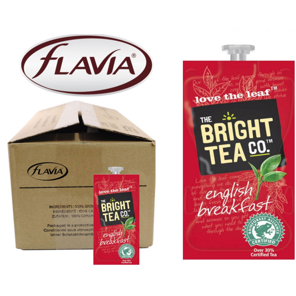 Flavia The Bright Tea Co English Breakfast x 140 Sachets