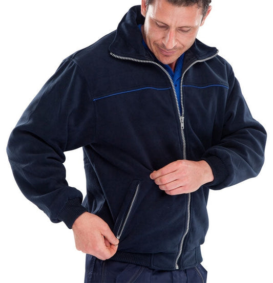 Endeavour Zipped Fleece NAVY {All Sizes}
