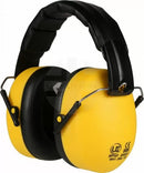 Beeswift - B-Brand Folding Ear Defender - Yellow 30SNR Conforms to EN352-1:2002 {Yellow}