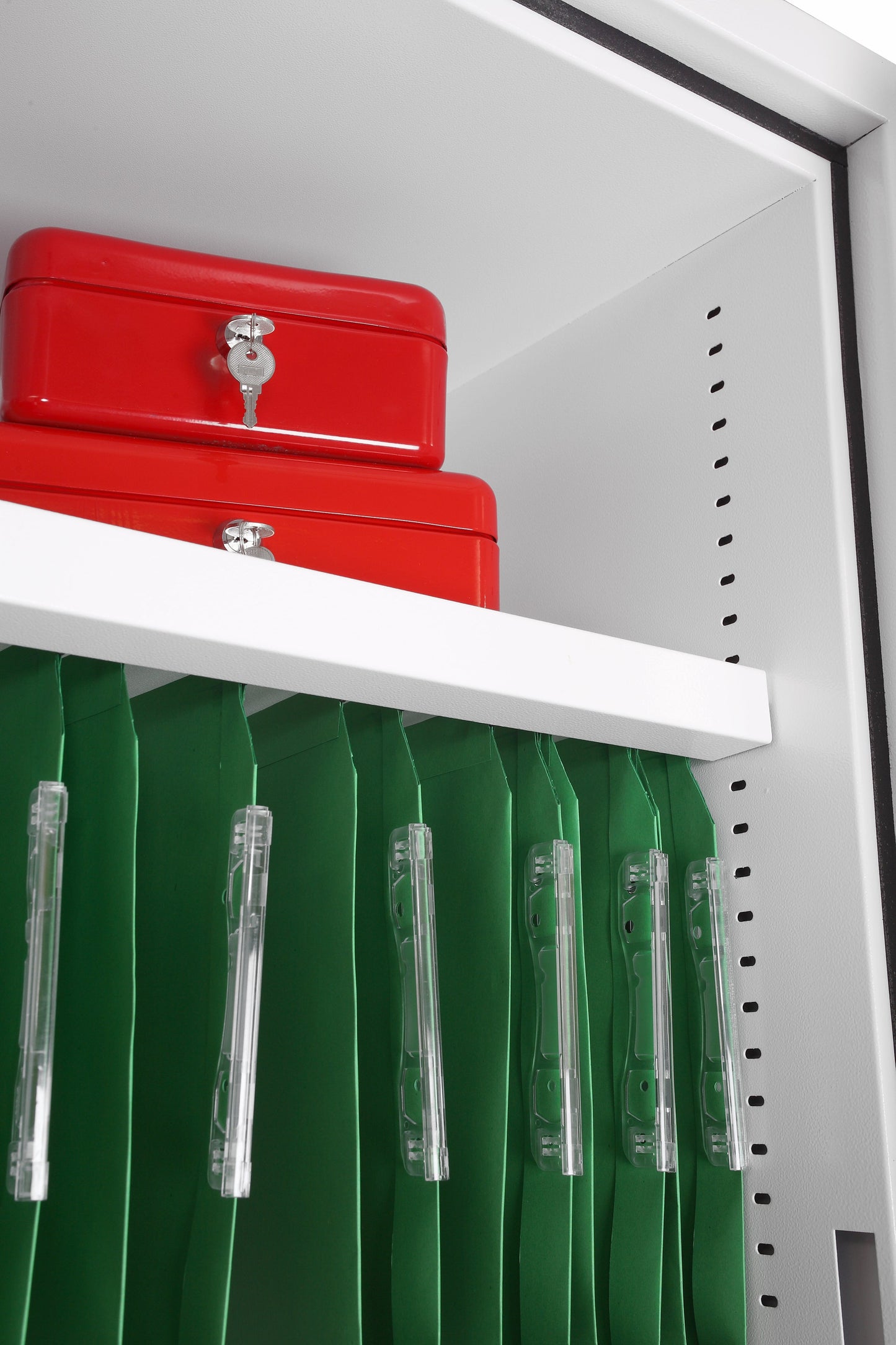 Phoenix Fire Ranger Size 1 Fire Safe Key Lock White FS1511K