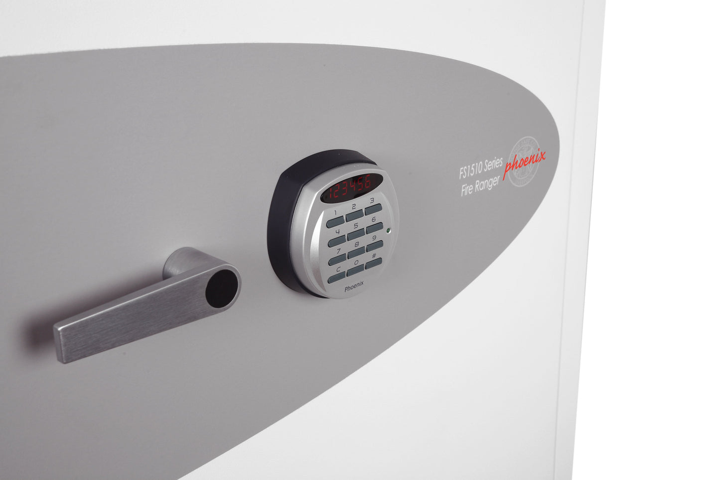 Phoenix Fire Ranger Size 2 Fire Safe Electronic Lock White FS1512E