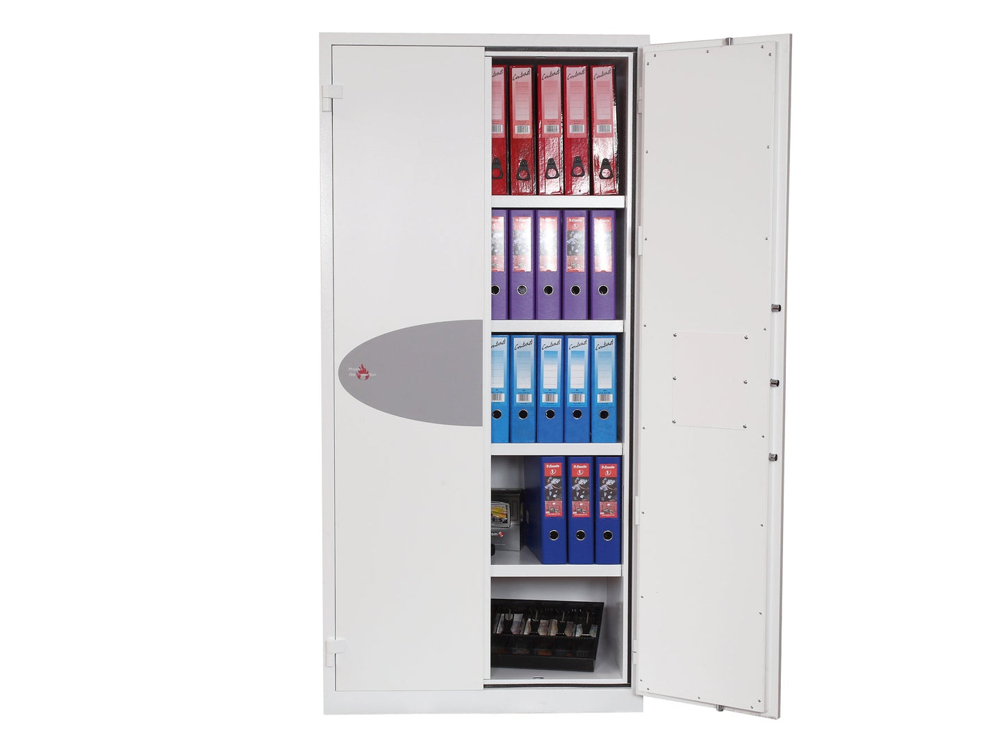 Phoenix Fire Ranger Size 3 Fire Safe Key Lock White FS1513K