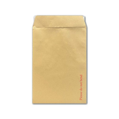 5 Star C4 Board Backed Envelope Peel and Seal 120gsm Manilla (Pack of 10) 600618