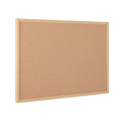 5 Star Cork Noticeboard Oak Effect Frame 1800x1200mm FS669062