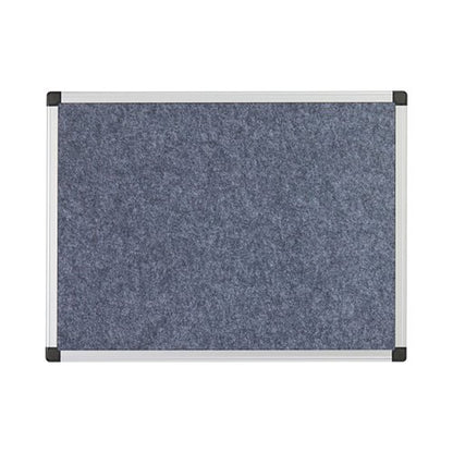 5 Star Fire Retardant Noticeboard 1800x1200mm Grey FS669104
