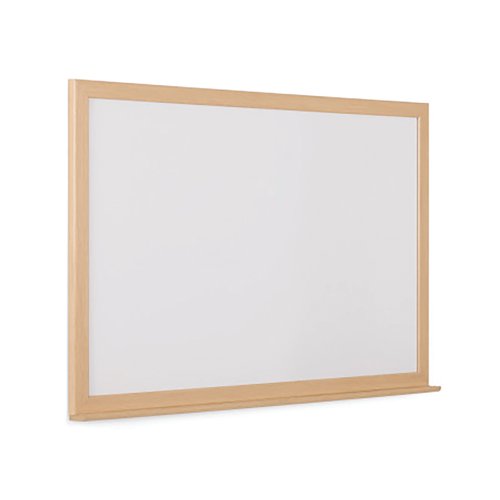 5 Star Magnetic Drywipe Whiteboard Wood Frame 1200x900mm FS669113
