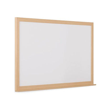 5 Star Magnetic Drywipe Whiteboard Wood Frame 1200x900mm FS669113