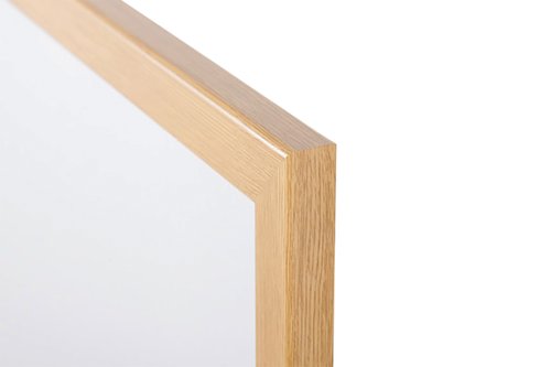 5 Star Magnetic Drywipe Whiteboard Wood Frame 1200x900mm FS669113