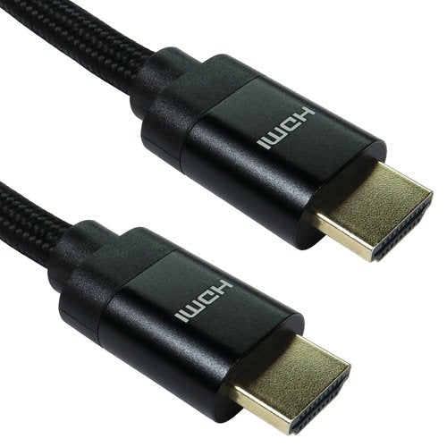 5 Star HDMI 2.1 Male to Male 8k Hi Speed Braided Cable 2m FS675665