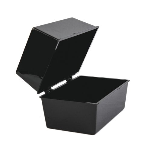5 Star Card Index Box 6x4 Inch Black FS676812