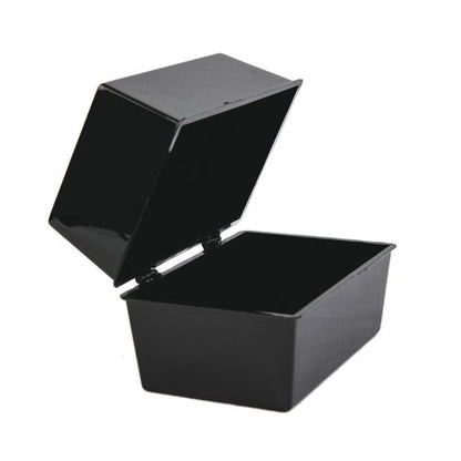 5 Star Card Index Box 6x4 Inch Black FS676812