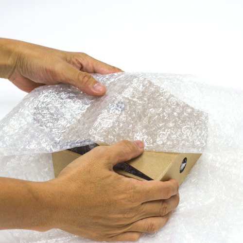 5 Star Bubble Wrap Roll Small Bubble 1200mmx75m Clear FS678918