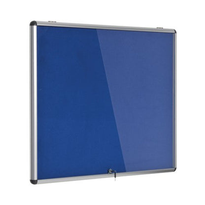 5 Star Glazed Fire Retardant Noticeboard 8x A4 Sheets Blue FS679333