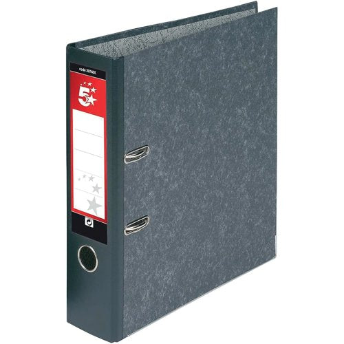 5 Star Lever Arch File A5 75mm Spine (Pack of 10) 880035