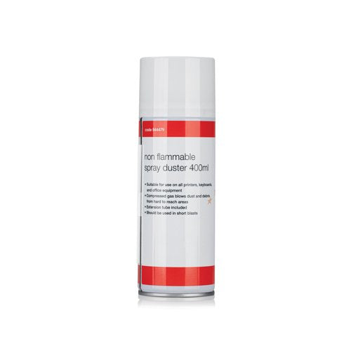 5 Star Air Duster Compressed Gas Non Flammable Red/White 400ml 944479