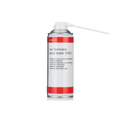 5 Star Air Duster Compressed Gas Non Flammable Red/White 400ml 944479