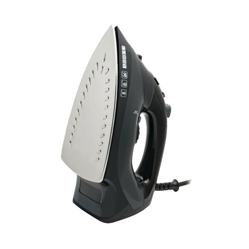 Sherwood 2000W Steam Iron with Fitted Plug Black 6108