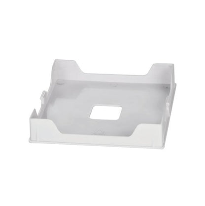Devon Cube Tissue Box Holder Black (Pack of 6) 4621