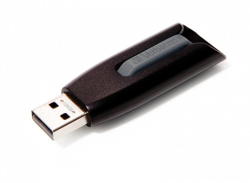 Verbatim Store N Go V3 USB 3.0 Flash Drive 64Gb Black 49174