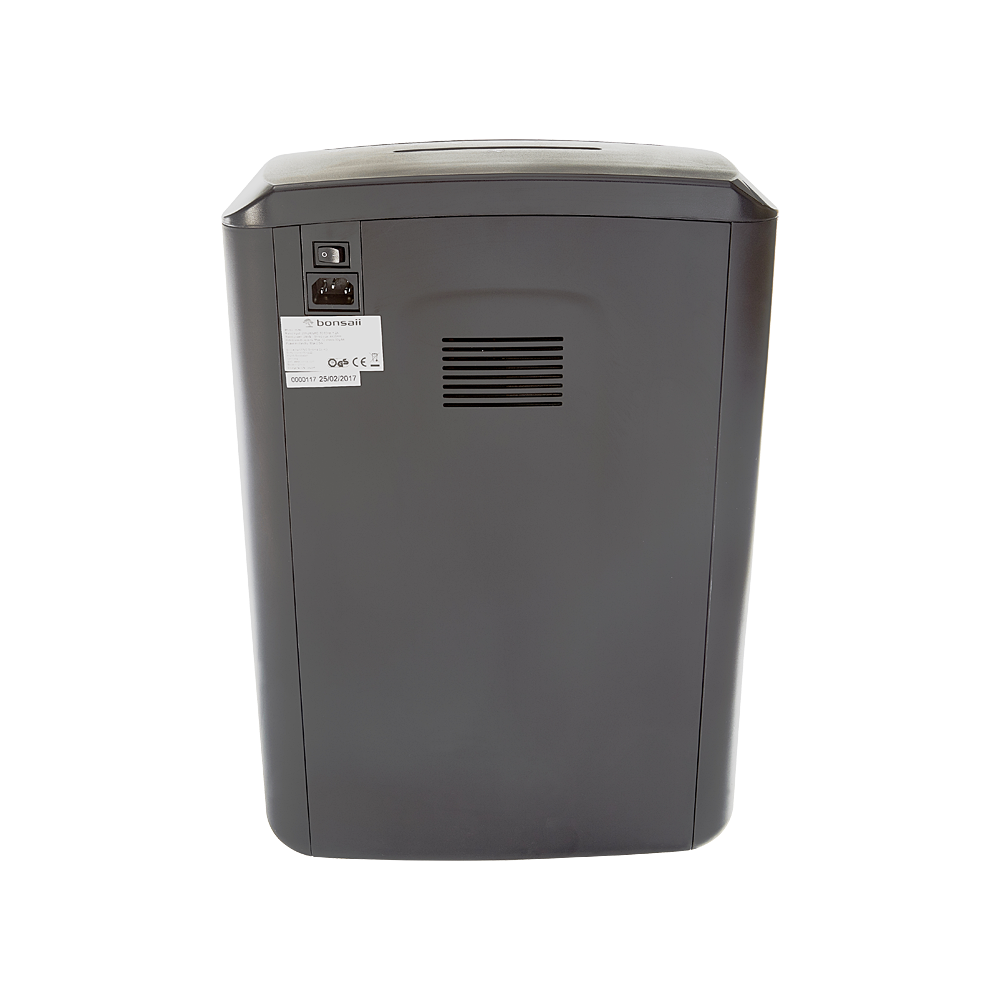 Bonsaii 3S16 Cross Cut Shredder 16 Litre 12 Sheet Black - 50010